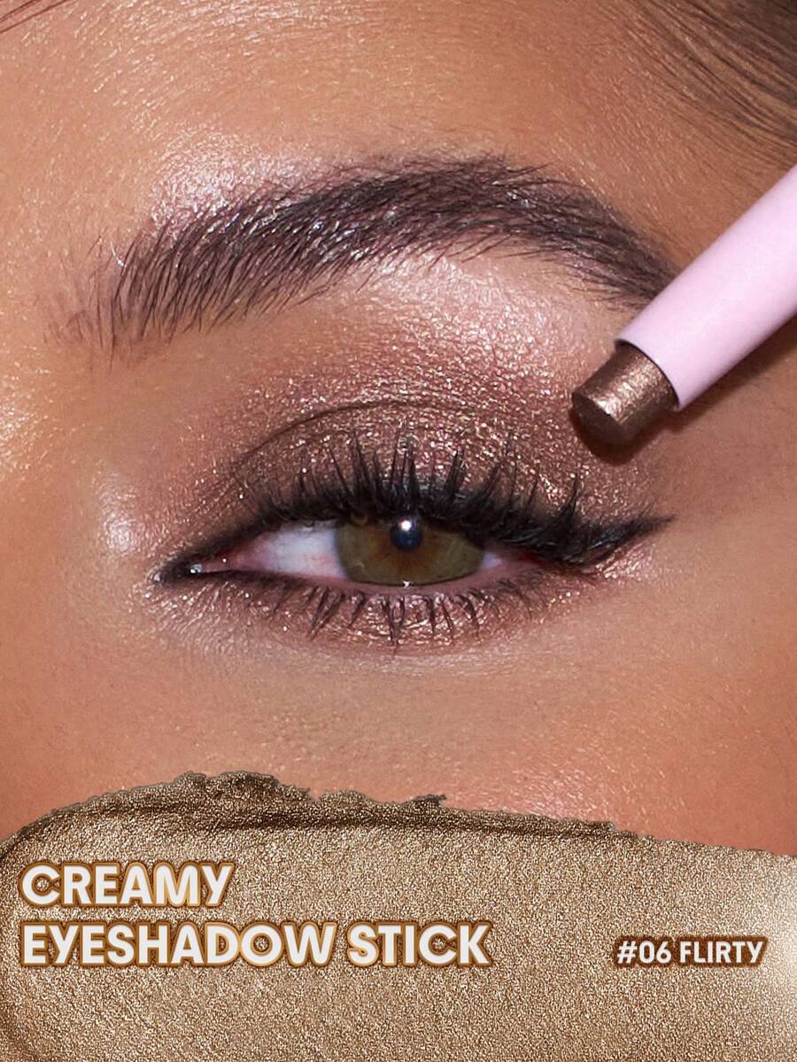 SHEGLAM Creamsicle BúT PhấN MắT DạNg ThỏI-Flirty ThươNg HiệU LàM đẹP Trang đIểM Mỹ PhẩM Cho Phụ Nữ Và Cô GáI HoàN HảO Cho MùA Hè MùA XuâN Lý TưởNg Cho Y2K ThờI Trang Sang TrọNg Phù HợP Cho Sinh NhậT NgàY CủA Mẹ Quà TặNg TiệC SẵN SàNg MàU SắC TốT NhấT - Flirty - Xem 1