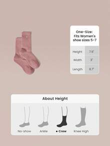 GLOWMODE 3 Pairs Socks Soft Ventilated Mesh With Embroidered Logo Gym Workout Daily - White+Apricot+Dusty Rose - View 6