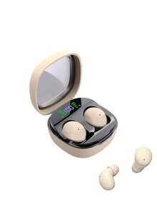 Teckwe Compact Touch Wireless Mini Bluetooth Earphones, Hi-Fi Stereo With Built-In Mic, LED Charging Case. Ideal For Sports, Work, Travel & Sleep. Earphone: 25mAh; Charging Case: 180mAh. Bluetooth Pairing Name: MINI - Multicolor - View 5