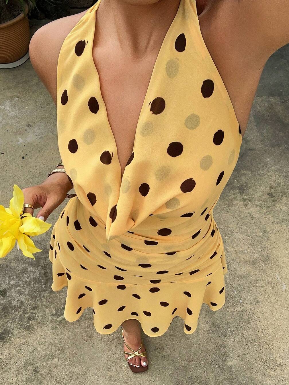 sexy short plus size dresses SHEIN CURVE+ Plus Size Short Sleeve Vintage French Style Flattering Sexy  Dress