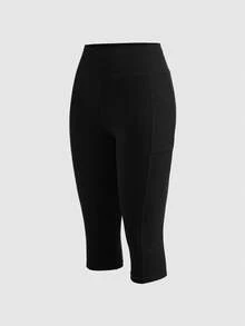 Cheerettes Quần legging thể thao nữ màu trơn có túi, kiểu dáng thường ngày, đa năng. - Nhiều màu - Xem 11