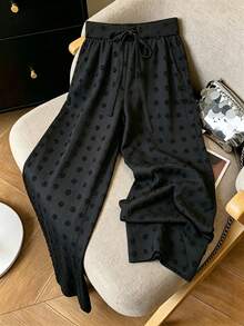 SHEIN PETITE Quần nữ - màu đen - Xem 3
