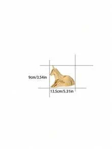 Cirelle 1 Tượng động vật bằng gốm mạ vàng, hình chó con, kỳ lân, bò, đồ trang trí bằng gốm phong cách Bắc Âu hiện đại, đồ trang trí nhỏ mạ vàng cho bàn cà phê phòng khách, lý tưởng cho lối vào, phòng khách, phòng ngủ, món quà hoàn hảo để trang trí nhà cửa. - Nhiều màu - Xem 10