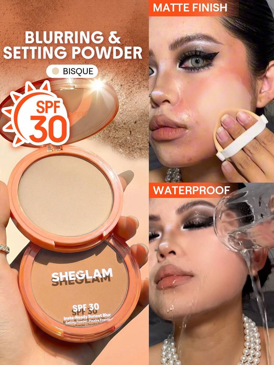 SHEGLAM Insta-Ready Sunset Blur Setting Powder-10 Bisque - Bisque - View 1