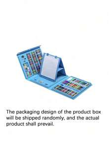 Watercolor Pens, Drawing Tools, Crayons, Stationery Gift Sets, Writing Instruments (Box Color And Pattern Shipped Randomly), Watercolor Pen Sets, Drawing Tool Sets, Colored Pencils, Crayons, Oil Pastels, Colored Paint Blocks, Drawing Boxes, Colored Markers, Complete Paint Sets, Gift Boxes, Creating Colorful Childhood Oil Paintings, Colored Paintings - Multicolor - View 20