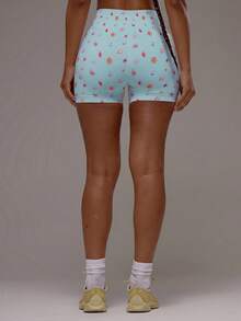 Musera Sport 女款運動短褲 - 淺藍色 - 查看 5