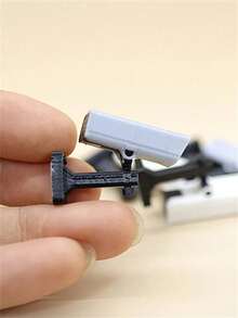 POKOJA LAND One 1:12 Scale Dollhouse Miniature Surveillance Camera Model, Tiny Mini Monitoring Probe, Dollhouse Realistic Miniature Security Camera, Miniature Realistic Camera, Miniature Realistic Security Camera Model, Dollhouse Micro Mini Realistic Camera Model Prop, Miniature Food Toy Scene Decoration Model - Multicolor - View 12