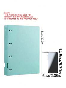 1个A4四孔活页夹文件袋，办公用品 - 單件 - 查看 3