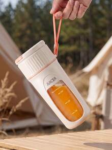 Teckwe 340ml 便攜式電動果汁杯，USB充電迷你果昔攪拌機，個人水果果汁機，適合旅行與日常使用 - 0.5升-1升 - 查看 5