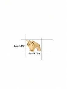 Cirelle 1 Tượng động vật bằng gốm mạ vàng, hình chó con, kỳ lân, bò, đồ trang trí bằng gốm phong cách Bắc Âu hiện đại, đồ trang trí nhỏ mạ vàng cho bàn cà phê phòng khách, lý tưởng cho lối vào, phòng khách, phòng ngủ, món quà hoàn hảo để trang trí nhà cửa. - Nhiều màu - Xem 9
