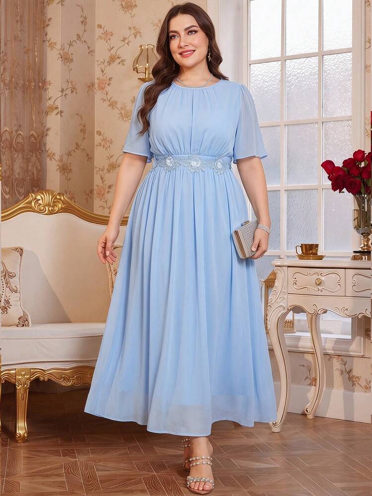 light blue formal dresses plus size Blue Plus Size Prom Dresses & Gowns