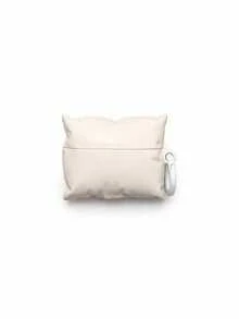 Joivida 1 chiếc vỏ silicon hình gối màu trắng ngộ nghĩnh, bảo vệ tai nghe Bluetooth không dây. - Nhiều màu - Xem 18