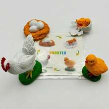 MINKOJA MINKOJA Children's Life Cycle Learning Toys, Butterfly Frog Bee Chicken Plant Growth Stage Simulation Model, Lifelike Figurines And Learning Cards, Entomology, Botany, Zoology Toy Sets, Monarch Butterfly Caterpillar Sets, Early Education Cognitive Toys. - Life Cycle - View 13