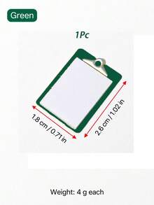 MINKOJA 1/4Pcs Mini Dollhouse Study Accessories. This Miniature Writing Clipboard Comes In Four Colors. Exquisite Details Make It An Essential Decoration For Miniature Study Rooms And Desktops - Multicolor - View 9