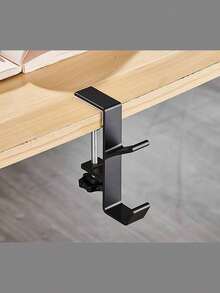 1PC Adjustable Table Edge Hook, High-Load Capacity, Durable, Versatile Storage For Backpacks, Water Bottles, Easy To Install, Stylish In,School Supplies,Back To School - Multicolor - View 14