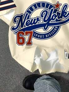 SHEIN 男童休闲简约时尚经典Y2K风格67号运动短袖圆领T恤，适合春夏穿着 - 彩色 - 查看 4