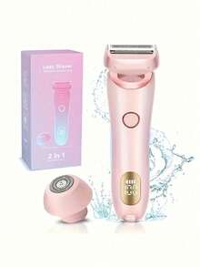 Teckwe Electric Razors Shaver For Women,Battery Capacity800mah.2-IN-1 Women Electric Razor For Leg Arm Face Pubic Area, Cordless Bikini Trimmer Hair Removal For Women With Detachable Head, Painless,Wet & Dry ,Portable Battery-Operated Electric Shaver Epilator & Eyebrow Trimmer For Women - Miniature Facial Hair Removal Device For Face And Body Portable Hair Trimmer Electric Epilator Eyebrow Shaping Tool, Mini Facial Hair Remover, Face Shaver For Women - View 8