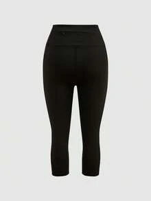 SHEIN Cheerettes Women's Solid Color Casual Outdoor Skinny Pants With Pockets - Multicolor - View 14