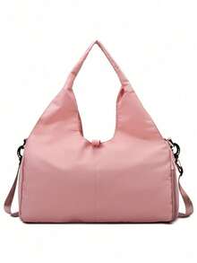 1 pièce Sac de sport sac de voyage pour femmes et hommes avec compartiment à chaussures, sac fourre-tout de sport, sac de week-end, sac de nuit, sac pour tapis de yoga pour la natation, le basket-ball. Grand sac de yoga et de fitness pour femmes, avec compartiment à chaussures séparé - en polyester durable, fermeture à glissière, lavage à la main, accessoires de sport - Multicolore - Voir 15