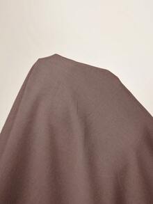 MaterniWear 时尚百搭的纽扣装饰孕妇装 - 咖啡 - 查看 10