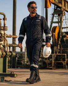 STORM Industrial Work Boot Wellington Type Of High Strength And Maximum Comfort - negro - View 6