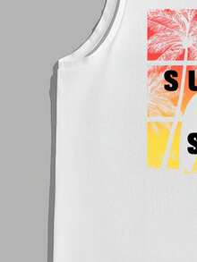 Torvinic Men Tank Tops - White - View 4