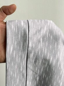 SHEIN PETITE CURVE 女士无袖连帽抽绳加大码卫衣，夏季休闲街头运动装 - 灰色 - 查看 8