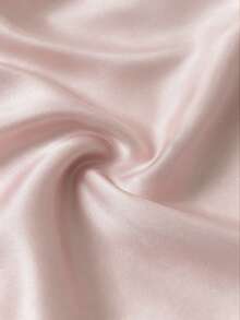 Maweii Plus Size Elegant High-End Asymmetric Shoulder Split Dress - Pink - View 4