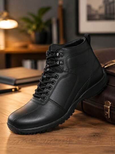 Botas Casual Outdoor  Storm para Hombre con Suela Antideslizante, Botines casual outdoor para hombre diseñados para brindar comodidad, estilo y versatilidad en cualquier ocasión. Su diseño moderno tipo hiking combina perfectamente con outfits urbanos, casuales y de trabajo ligero, ofreciendo un look elegante y resistente al mismo tiempo.