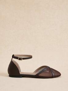 Rosivie Women Flats Spring And Summer New Models, Square Toe Design, Comfortable And Simple Vacation, Women's Flat Bottom, Essential For Commuting, Casual And Versatile Fall Shoes - Coffee Brown - View 8