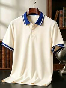 Franclia Áo polo nam phối màu casual cho mùa hè - Nhiều màu - Xem 1