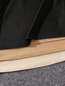 SHEIN 6件套青少年男童舒适休闲金属项链装饰圆领短袖T恤和短裤两件套，高性价比多件套装，适合户外玩耍、街头摄影、派对和休闲活动。 - 彩色 - 查看 8