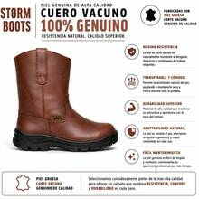 STORM Industrial Work Boot Wellington Type Of High Strength And Maximum Comfort - Cafe - 查看 3