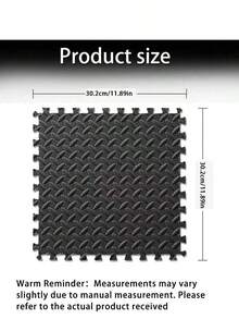 Heavy Gym Floor, Anti-Skid Exercise Mat, Interlocking EVA Foam Exercise Mat - Anti-Skid Surface Puzzle Sports Carpet Tile, Durable Protective Floor Suitable For Family Gym, Yoga And Equipment - Easy Connection Design, Thickened Buffer Training Surface, Gym Accessories, Fashionable Matte Effect - multicolor - View 3
