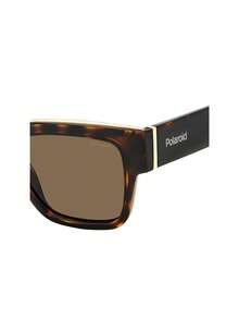 Polaroid Women's Sunglasses Brown Lightweight Frame Anti-Glare Coating PLD 6198/S/X Outdoor Adventures Festival Vacation Everyday Must-Have - Havana - View 3
