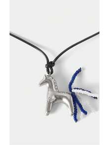 Noxbound Dây chuyền dài bạc Pony phong cách công nghiệp nặng cá tính, BOHEMIAN/Hiện đại/Sang trọng, nhiều lớp/đá quý/hạt/pha lê, Mùa hè/Bãi biển/Tiệc dạ hội/Tiệc/Kỳ nghỉ/Du lịch, Dành cho Mẹ/Phụ nữ/Con gái/Mẹ, Đeo hàng ngày/Ngày làm việc, Màu vàng - màu đen - Xem 2