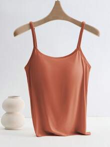 GlowEve 3pcs Anti-Flashing Camisole Set With Built-In Padded Bra, Comfortable - Multicolor - View 4