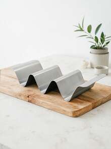 Haus Hana Stainless Steel Tower Support Bracket, Each Bracket Can Accommodate Up To 3 Towers, Keeping The Shell Upright - Oven, Grill - Silver - View 3