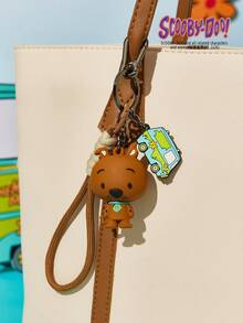 SCOOBY-DOO X POKOJA LAND 金屬鑰匙圈吊飾，可愛卡通造型，合金材質。適合包包掛飾、汽車鑰匙圈、情侶吊飾、書包、生日禮物、背包掛飾、創意包包配件、衣物吊飾。派對、聚會與生日時送給朋友的趣味小禮物 - 彩色 - 查看 4