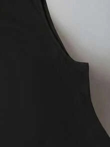 Levarali Tuta larga senza maniche con stampa floreale da donna - Multicolore - Visualizzare 4