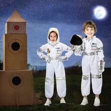 Astronaut Costume Set For Boys And Girls, Children Astronaut Costume, Roleplay Outfit Suit, Suitable For 3-10 Years Old Kids - Multicolor - View 11