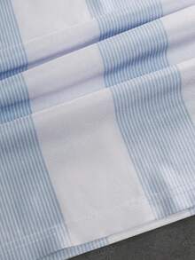 Manfinity Roghcode Áo polo nam tay ngắn in chữ, phối màu, phong cách thường ngày, đa năng. - Nhiều màu - Xem 6