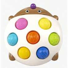 MINKOJA Interactive Hedgehog Toy | Focus On Fine Motor Skills Training, 7 Button Hand-Eye Coordination Educational Pressing Toy Aids Babies In Finger Flexibility And Concentration Development - Ideal For Parties And Special Occasions - Multicolor - View 15