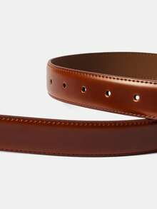 MOTF PREMIUM BLACK PIN BUCKLE CASUAL VERSATILE BELT - Brown - View 8