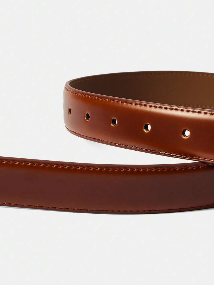 BLACK PIN BUCKLE CASUAL VERSATILE BELT