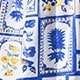 Blue and White
