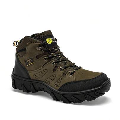 bota de montaña para exterior corte de piel