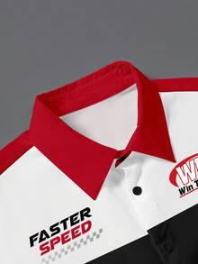 STEELVANCE Men's Retro Motorsport Boxy Shirt,  Ideal For Street, Races, Hangouts & Daily Wear, Suitable For Men, Women, Teens & Racing Fans - Multicolor - View 3