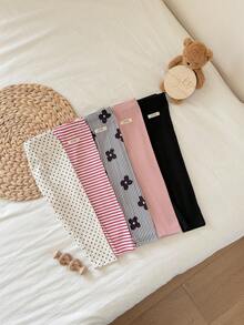 SHEIN 5 chiếc quần cho bé gái - Nhiều màu - Xem 2