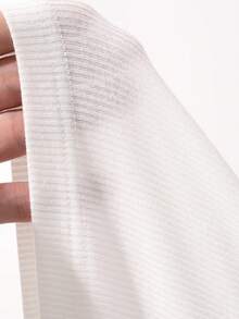 Livesso Áo camisole nữ màu trơn, kiểu dáng công sở, hàng mới về mùa hè. - trắng - Xem 3